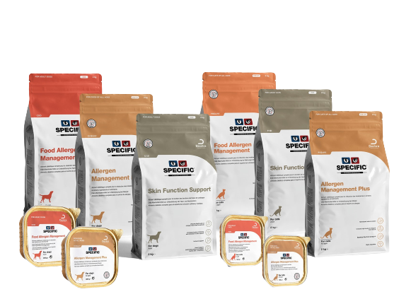 SPECIFIC Derma and Allergy diet Range